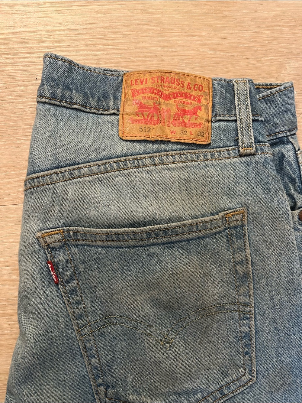 Levi's Slim Men’s Jeans in Light Blue Denim